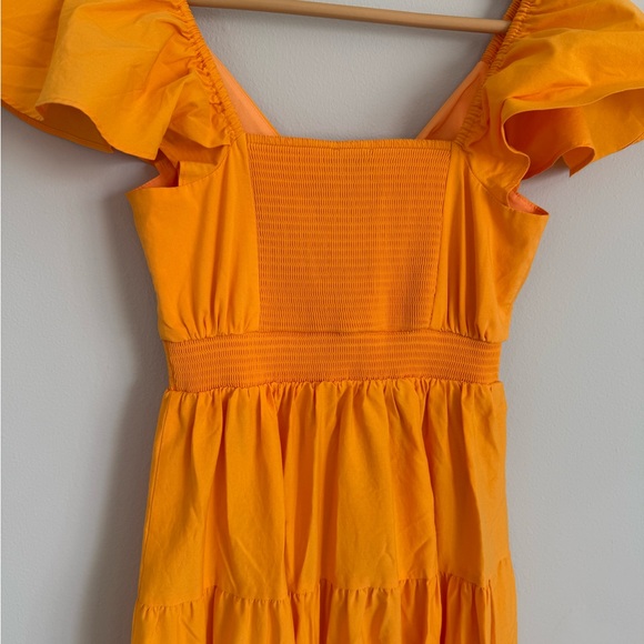 Express Vibrant Tiered Maxi Dress - Picture 9 of 11